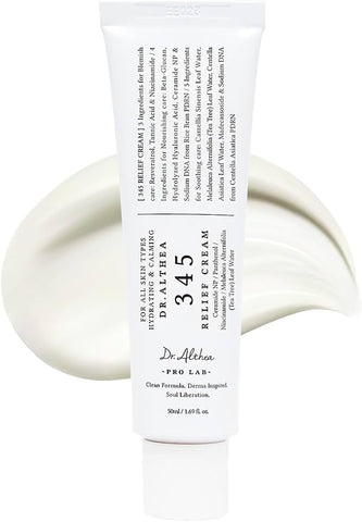 Dr. Althea 345 Relief Cream - Barrier Repair Moisturizer for Sensitive & Acne-Prone Skin