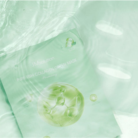 JM Solution Pure Fish Collagen Green Mask