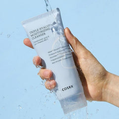 Beauty of Joseon Ginseng Cleansing Oil + COSRX Hydrium Triple Hyaluronic Moisturizing Cleanser