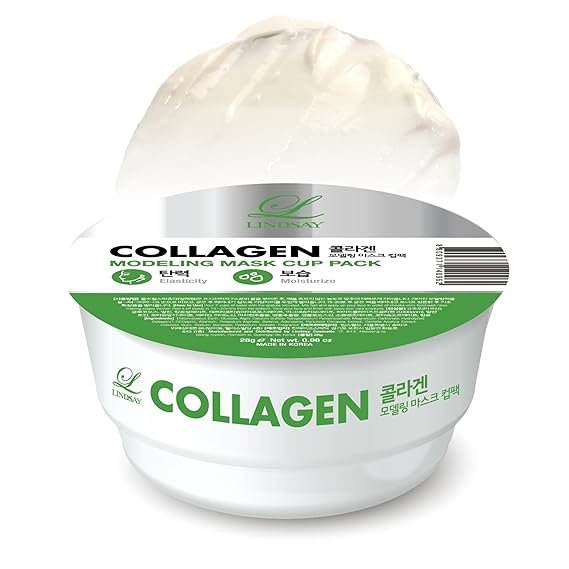 Lindsay Modeling Mask Cup Pack Collagen - Product