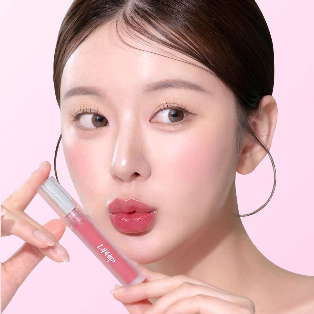LipHip Glossy Lip Tint L24 - Model Close-Up