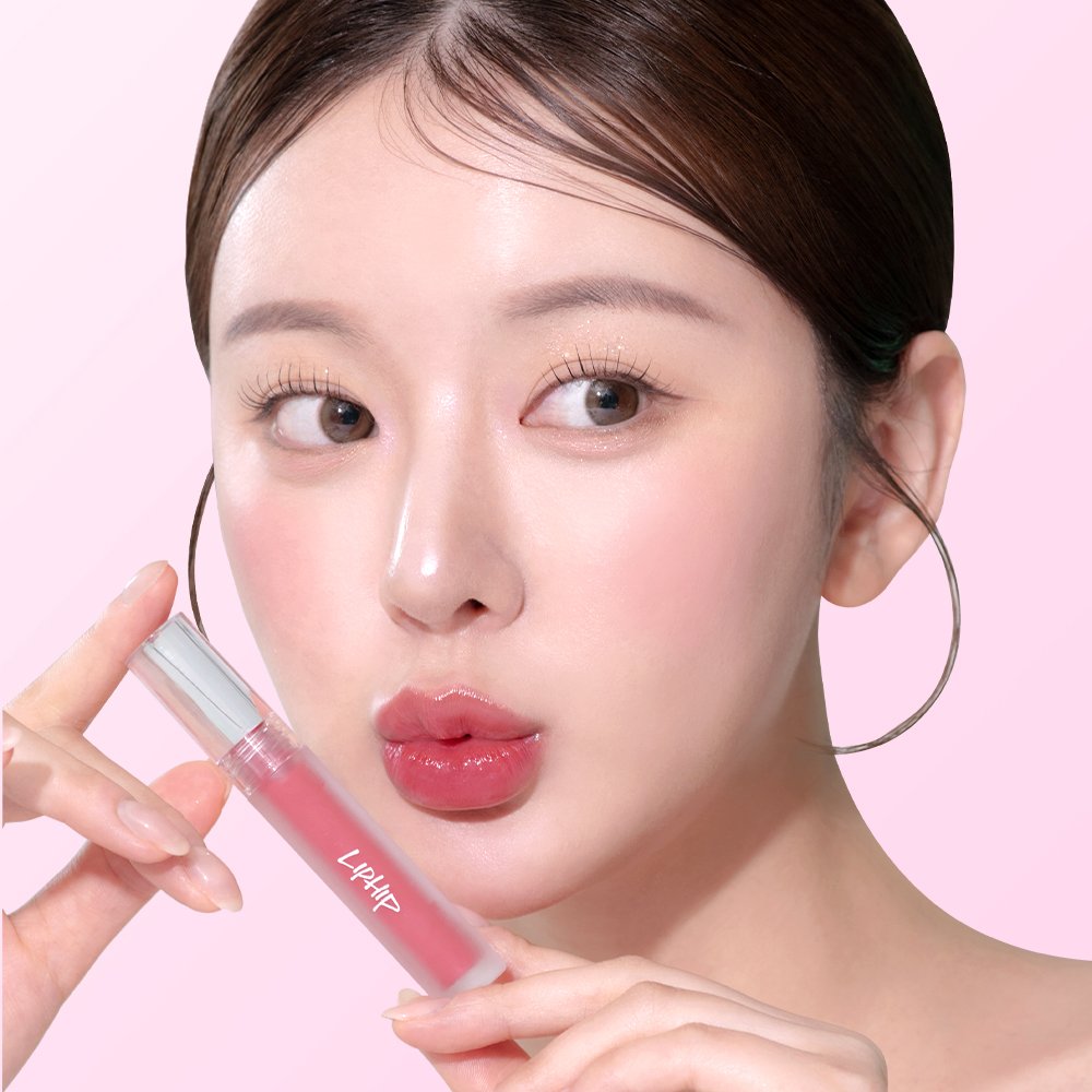 LipHip Glossy Lip Tint L22 - Model Close-Up