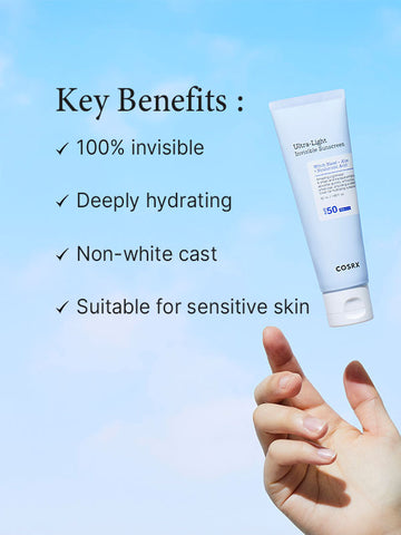 COSRX Ultra-Light Invisible Sunscreen SPF50 PA++++ 50ml