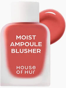 House of Hur Moist Ampoule Blusher Peach Coral Lip  & Cheek Tint