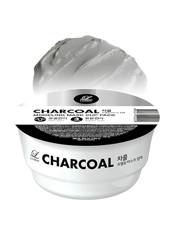 Lindsay Charcoal Modeling Mask – Detoxifying & Pore-Cleansing Korean Rubber Mask