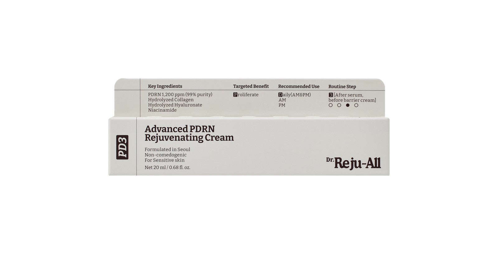 Dr. Reju-All Advanced PDRN Rejuvenating Cream - Product View