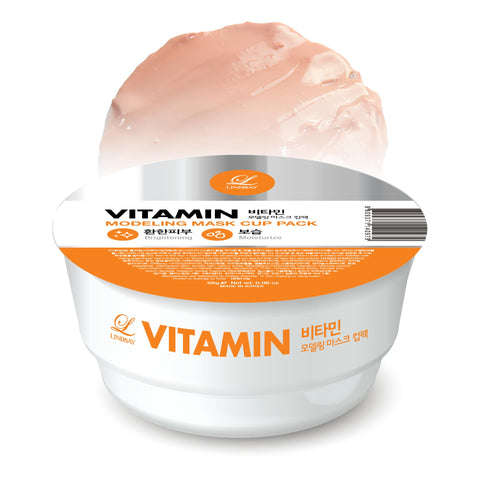 Lindsay Vitamin Modeling Mask – Brightening & Glow-Boosting Korean Rubber Mask